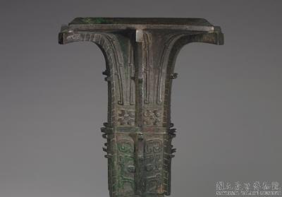 图片[2]-Square gu wine breaker with inscription “Ya chou”, late Shang dynasty, c. 12th-11th century BCE-China Archive